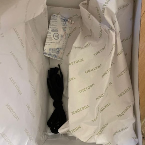 NWT New Tretorn Nylite White Canvas Sneakers Size 6.5 - Picture 11 of 11